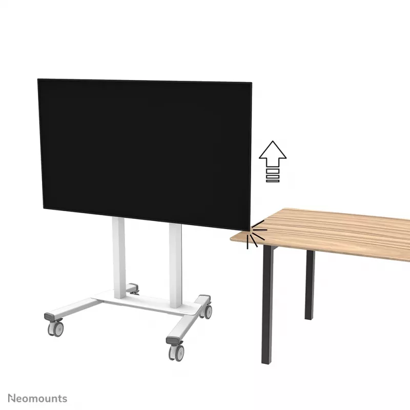 Neomounts FL55-875WH1 TV trolley 55-100 inch - motorised - TÜV