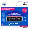 Goodram PX700 SSD SSDPR-PX700-04T-80 internal solid state drive 4 TB M.2 PCI Express 4.0 NVMe 3D NAND