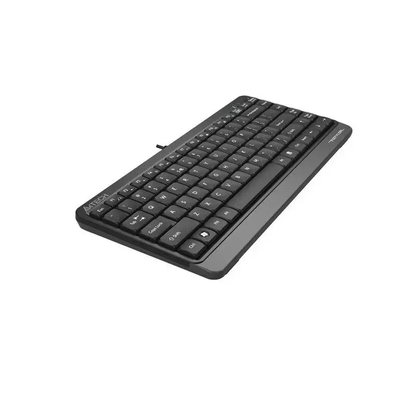 Wired USB keyboard A4Tech FStyler FK11 — compact standard layout, English, 12 hot keys, wrist rest, 1.5 m cable