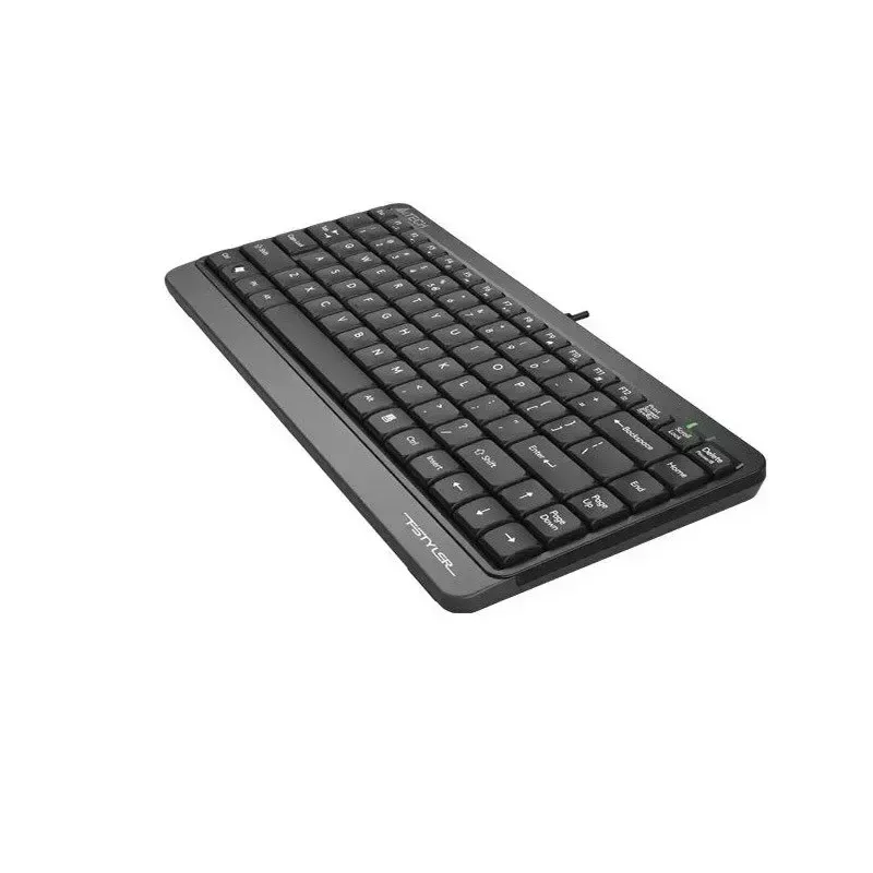 Wired USB keyboard A4Tech FStyler FK11 — compact standard layout, English, 12 hot keys, wrist rest, 1.5 m cable