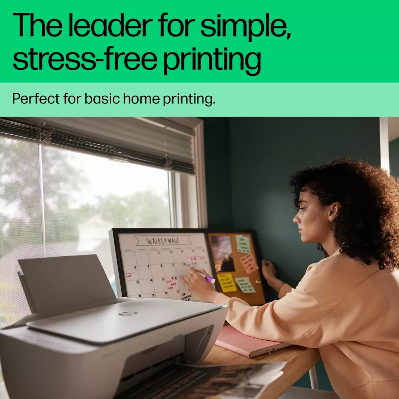 HP DeskJet 2822e Wireless All-in-One Color Printer, Instant Ink; Copier, Scanner