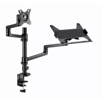 Monitor mount GEMBIRD MA-DA-04 for 2 displays up to 32 inch, clamp/grommet, gas-spring height, VESA 75x75–100x100, max 16 kg