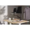 Gembird MA-DA-04 Adjustable Desk Mount with Monitor Arm and Notebook Tray, 17-32 inch