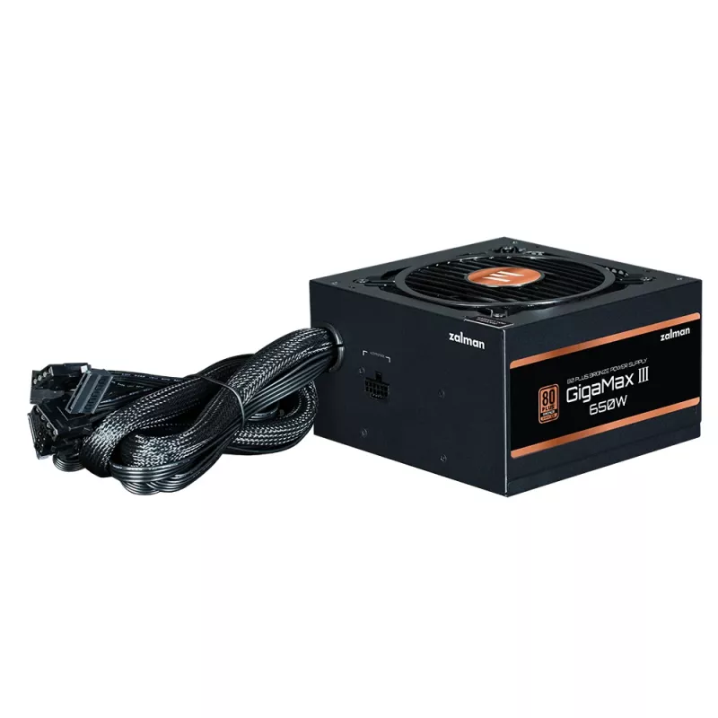 Zalman GigaMax III power supply unit 650 W ATX Black