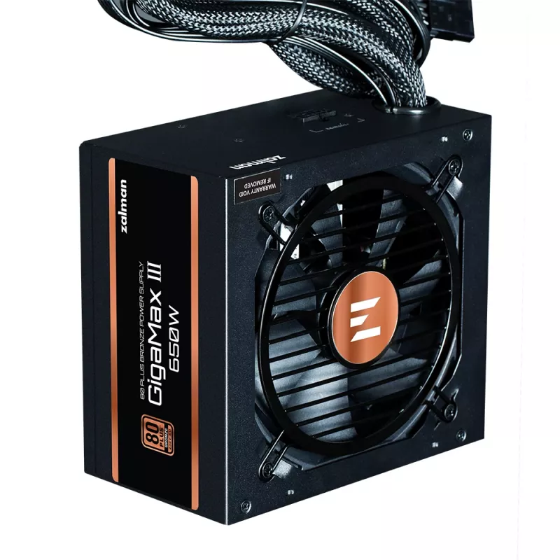 Zalman GigaMax III power supply unit 650 W ATX Black