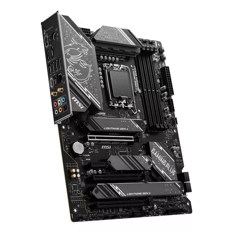 Motherboard MSI Z790 GAMING PLUS WIFI — Intel Z790, LGA 1700 ATX, DDR5, 4x M.2, 2.5Gb LAN, Wi‑Fi 6, BT 5.3