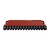 Wired router MikroTik L009UiGS-RM — 8x RJ-45, 2.5 Gigabit Ethernet, 1x SFP, 1x USB, 800 MHz CPU, 512 MB RAM, red