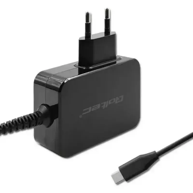 Charger Qoltec 52385 Indoor AC Fast Charging 20V 3A Black