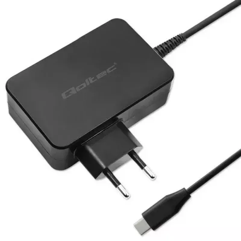 Charger Qoltec 52388 Indoor Fast Charging 20V 5A Black