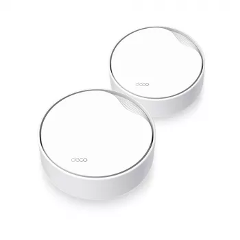 TP-Link AX3000 Whole Home Mesh Wi-Fi 6 System with PoE, White, Internal, Mesh system, 420 m², Dual-band (2.4 GHz / 5 GHz), Wi-Fi 6 (802.11ax)