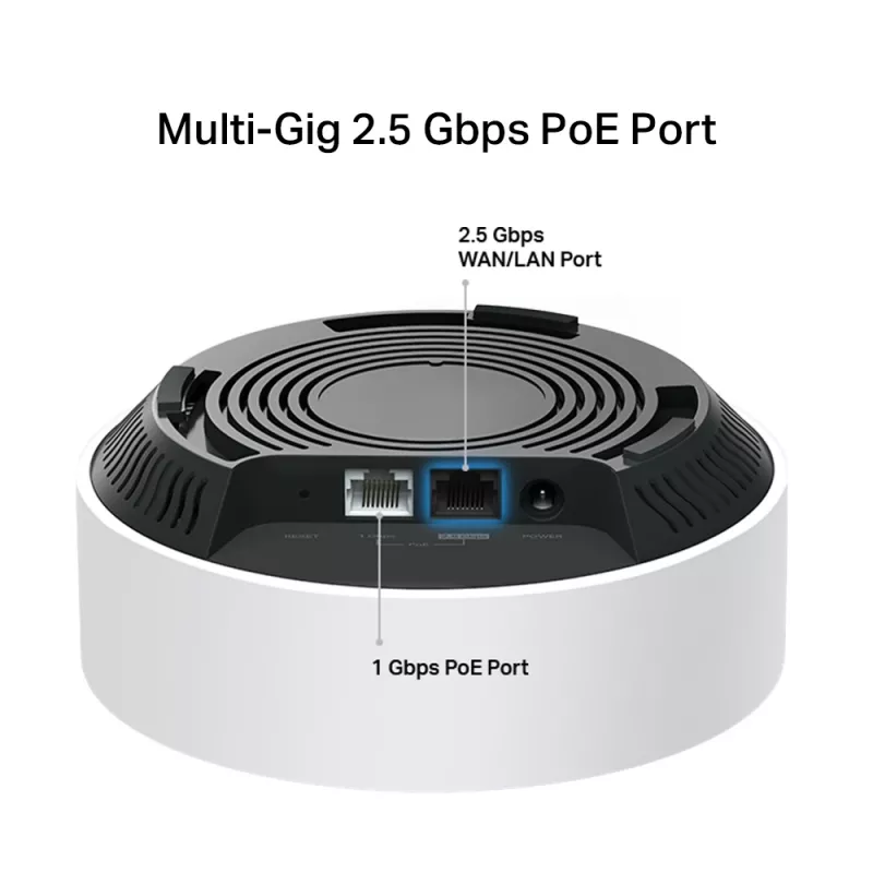 TP-Link AX3000 Whole Home Mesh Wi-Fi 6 System with PoE, White, Internal, Mesh system, 420 m², Dual-band (2.4 GHz / 5 GHz), Wi-Fi 6 (802.11ax)