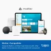 TP-Link Tapo Smart Light Bulb, Multicolor,Matter, Smart bulb, Wi-Fi/Bluetooth, White, 802.11b, 802.11g, Wi-Fi 4 (802.11n), WPA-PSK, WPA2-PSK, WPA3-SAE, LED