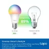 TP-Link Tapo Smart Light Bulb, Multicolor,Matter, Smart bulb, Wi-Fi/Bluetooth, White, 802.11b, 802.11g, Wi-Fi 4 (802.11n), WPA-PSK, WPA2-PSK, WPA3-SAE, LED