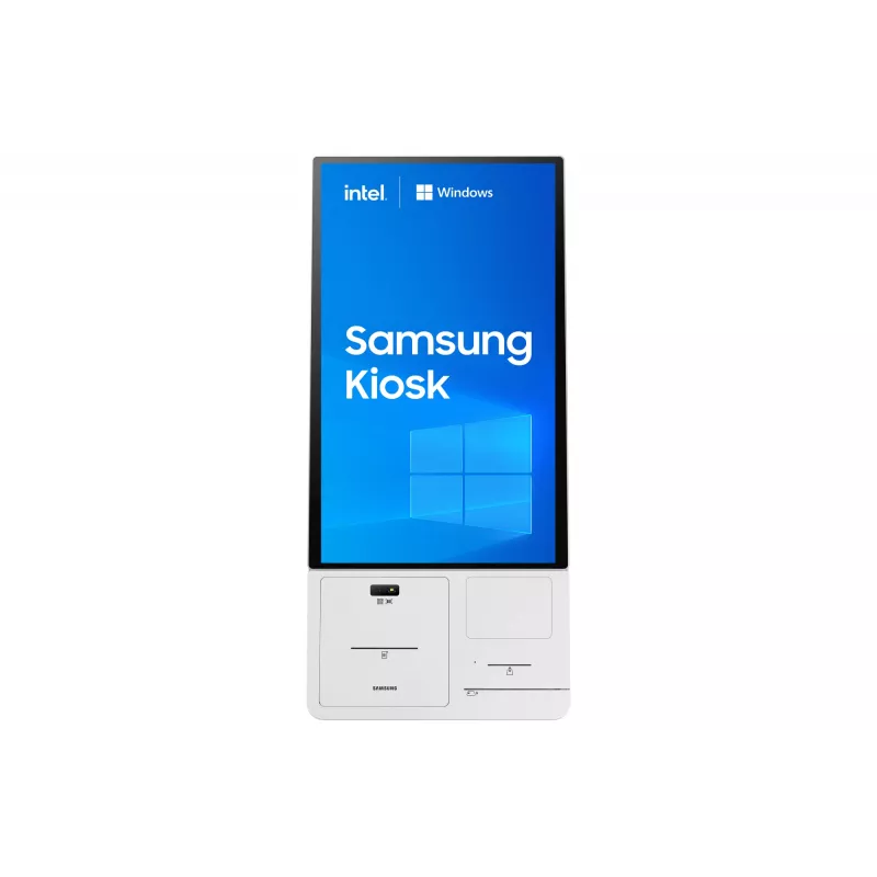 Samsung KM24C-3 Kiosk design 61 cm (24 inch) LED 250 cd/m² Full HD White Touchscreen Built-in processor Windows 10 IoT Enterprise 16/7