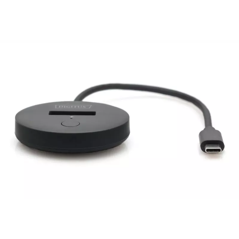 DIGITUS NVMe/SATA Docking Station - USB3.2 Gen2 type C NVMe and SATA SSD docking