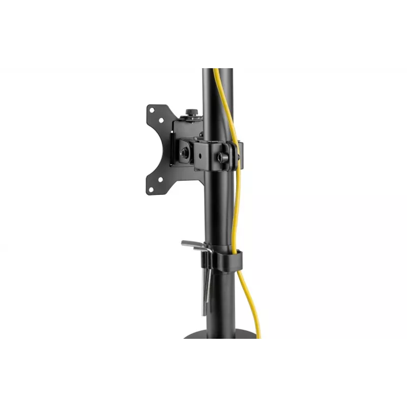 DIGITUS Monitor Vertical Mount 17-32in, 8kg max. each, clamp or grommet mount