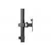 DIGITUS Monitor Vertical Mount 17-32in, 8kg max. each, clamp or grommet mount