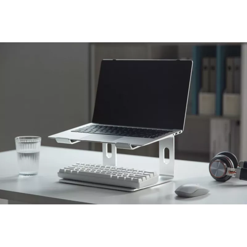 Laptop stand Gembird NBS-D1-01 Aluminium Silver for up to 39.6 cm (15.6 inch) notebooks, 5 kg capacity