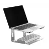 Laptop stand Gembird NBS-D1-01 Aluminium Silver for up to 39.6 cm (15.6 inch) notebooks, 5 kg capacity