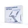 Laptop stand Gembird NBS-D1-03 Silver Aluminium for up to 39.6 cm (15.6 inch), foldable, height 60 mm, max load 5 kg
