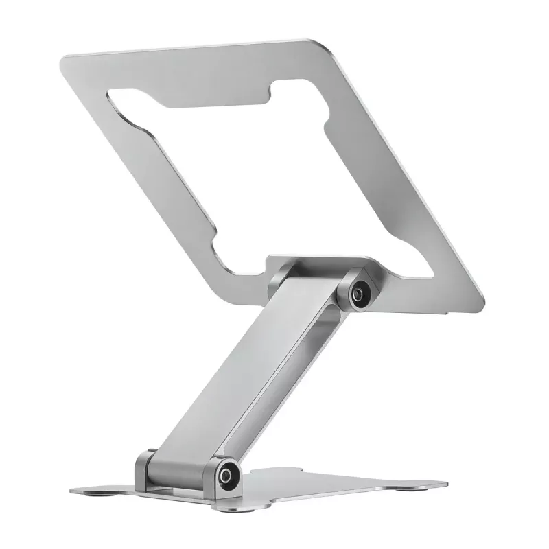Laptop stand Gembird NBS-D1-03 Silver Aluminium for up to 39.6 cm (15.6 inch), foldable, height 60 mm, max load 5 kg
