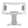 Laptop stand Gembird NBS-D1-03 Silver Aluminium for up to 39.6 cm (15.6 inch), foldable, height 60 mm, max load 5 kg