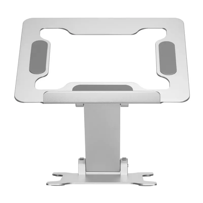 Laptop stand Gembird NBS-D1-03 Silver Aluminium for up to 39.6 cm (15.6 inch), foldable, height 60 mm, max load 5 kg