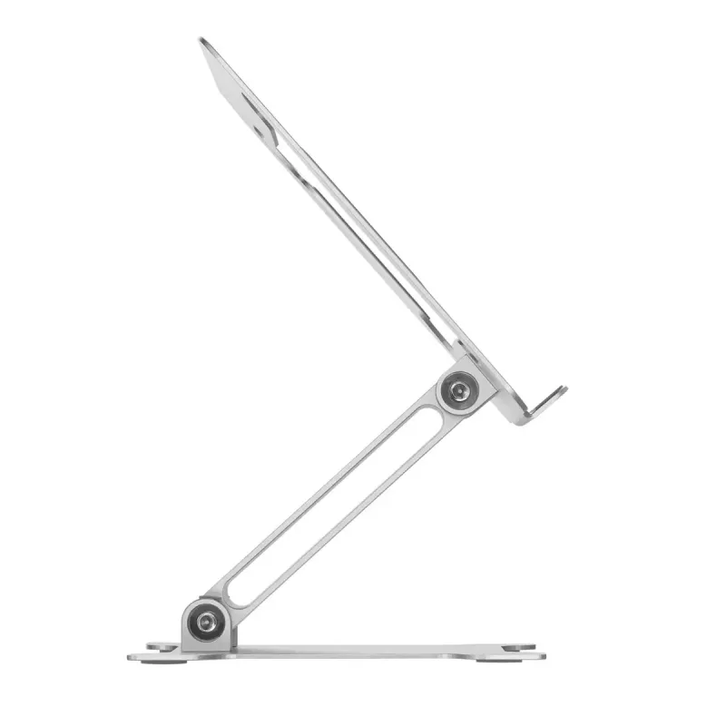 Laptop stand Gembird NBS-D1-03 Silver Aluminium for up to 39.6 cm (15.6 inch), foldable, height 60 mm, max load 5 kg