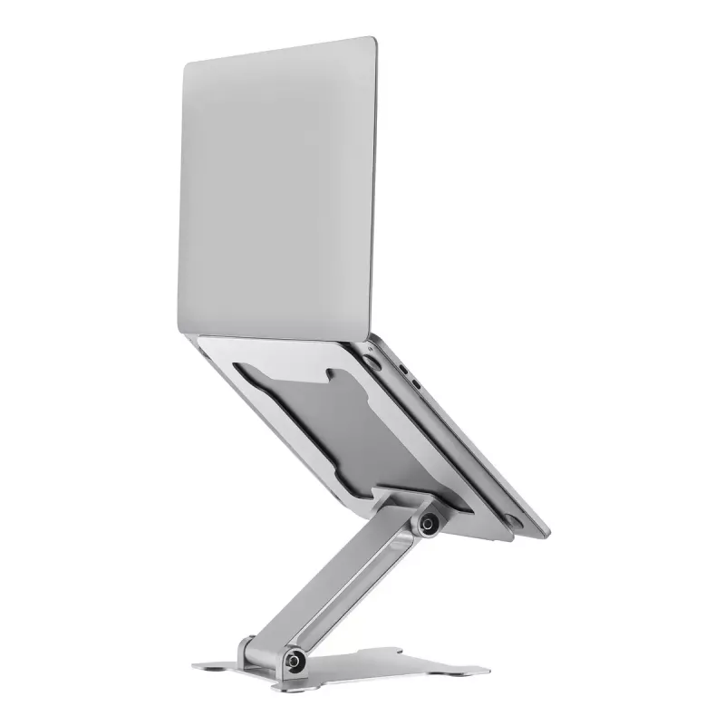 Laptop stand Gembird NBS-D1-03 Silver Aluminium for up to 39.6 cm (15.6 inch), foldable, height 60 mm, max load 5 kg