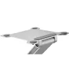 Laptop stand Gembird NBS-D1-03 Silver Aluminium for up to 39.6 cm (15.6 inch), foldable, height 60 mm, max load 5 kg