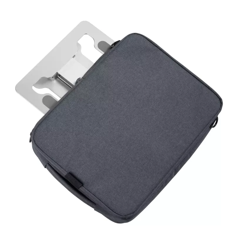 Laptop stand Gembird NBS-D1-03 Silver Aluminium for up to 39.6 cm (15.6 inch), foldable, height 60 mm, max load 5 kg