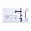 GEMBIRD Desk Mounted Single Monitor Arm, 17in-32in