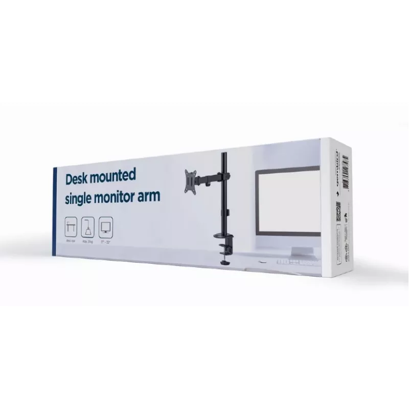 GEMBIRD Desk Mounted Single Monitor Arm, 17in-32in