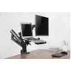 GEMBIRD Desk Mounted Adjustable Monitor Arm With Notebook Tray (full-motion)
