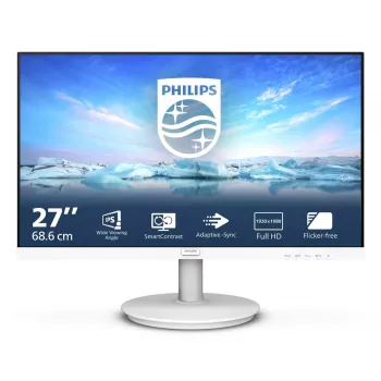 Monitor Philips V Line 271V8AW/00 27 inch Full HD IPS LCD, 1920×1080, 75 Hz, 4 ms, 250 cd/m², VESA 100×100, speakers, HDMI & VGA