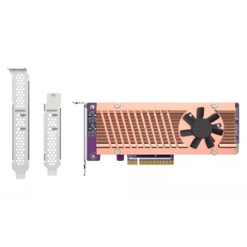 QNAP QM2-2P-384A interface cards/adapter Internal M.2 PCIe 3.0 32 Gbit/s