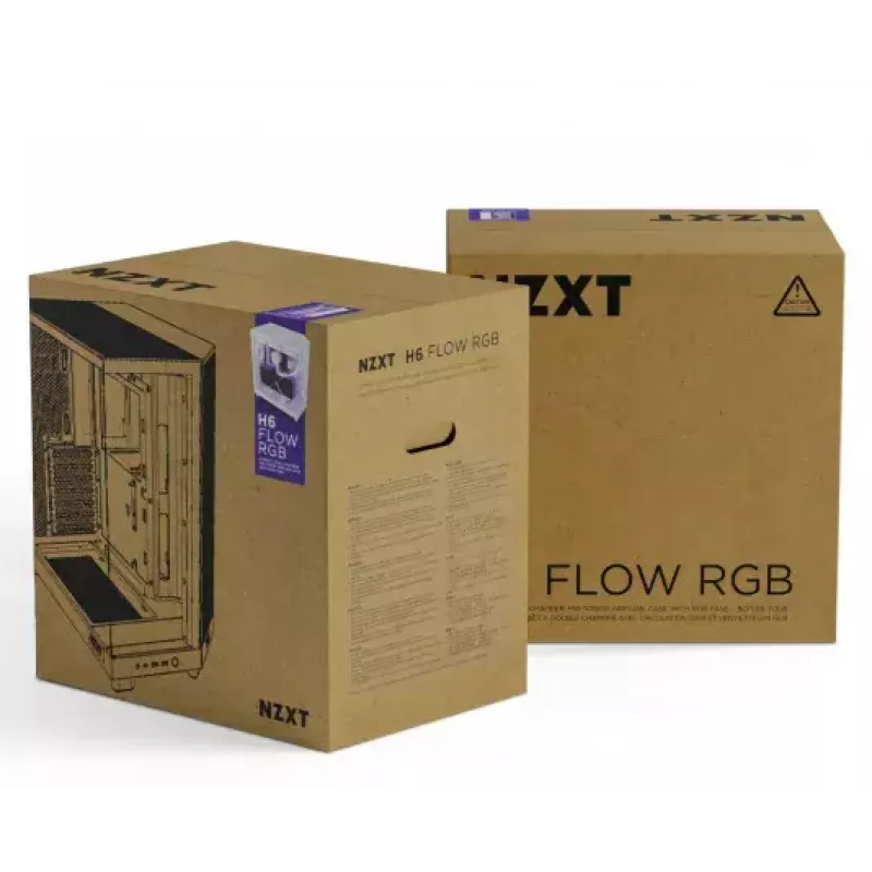 PC Case NZXT H6 Air Flow Midi Tower Black