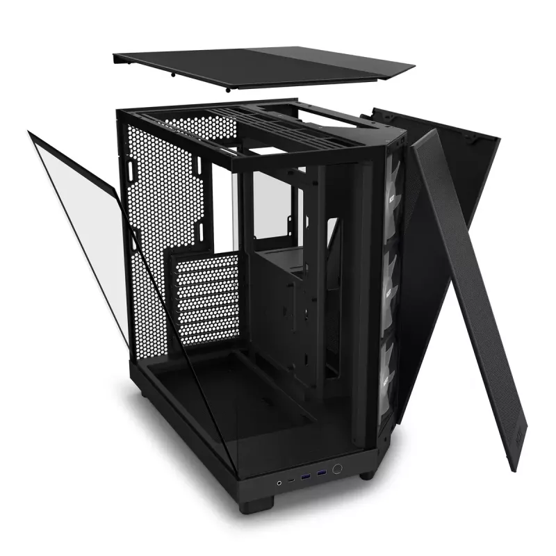 PC Case NZXT H6 Air Flow Midi Tower Black