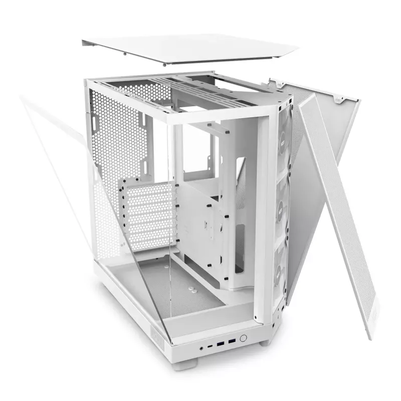 PC Case NZXT H6 Air Flow Midi Tower White