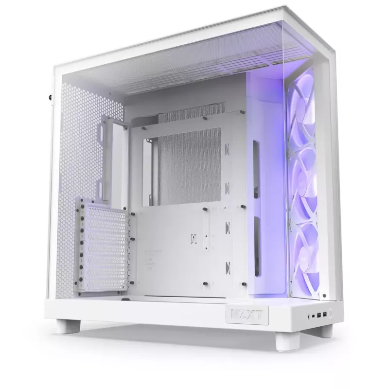 PC Case NZXT H6 Air Flow Midi Tower White