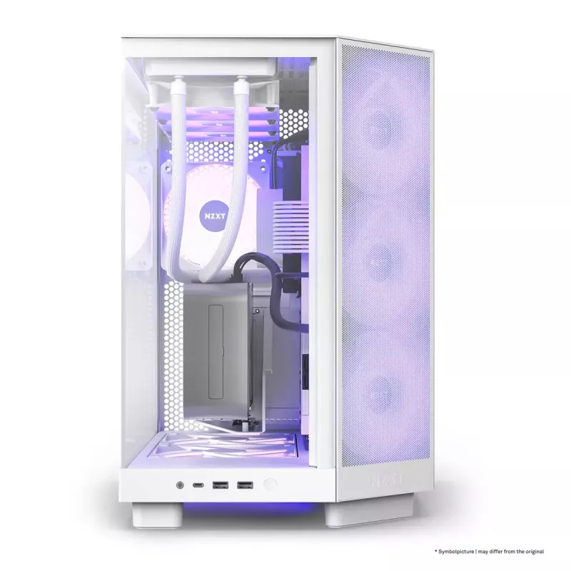 PC Case NZXT H6 Air Flow Midi Tower White