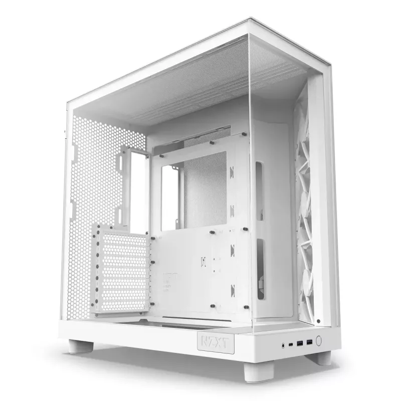 PC Case NZXT H6 Air Flow Midi Tower White