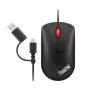 Lenovo 4Y51D20850 mouse Office Ambidextrous USB Type-C Optical 2400 DPI