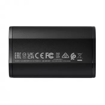 Portable SSD ADATA SD810 500 GB — USB Type-C, USB 3.2 Gen 2x2, 2000 MB/s, IP68, aluminium, black