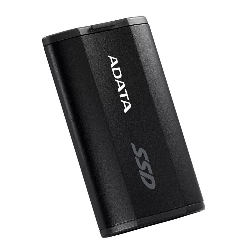 Portable SSD ADATA SD810 500 GB — USB Type-C, USB 3.2 Gen 2x2, 2000 MB/s, IP68, aluminium, black