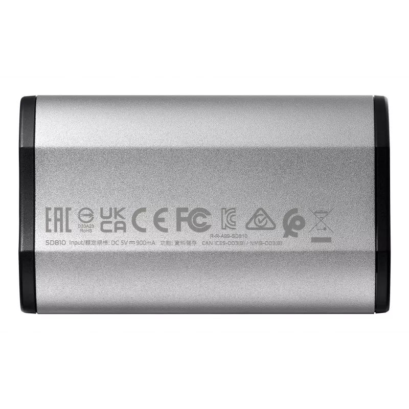 ADATA SD810 500 GB USB Type-C USB 3.2 Gen 2x2 Black, Silver