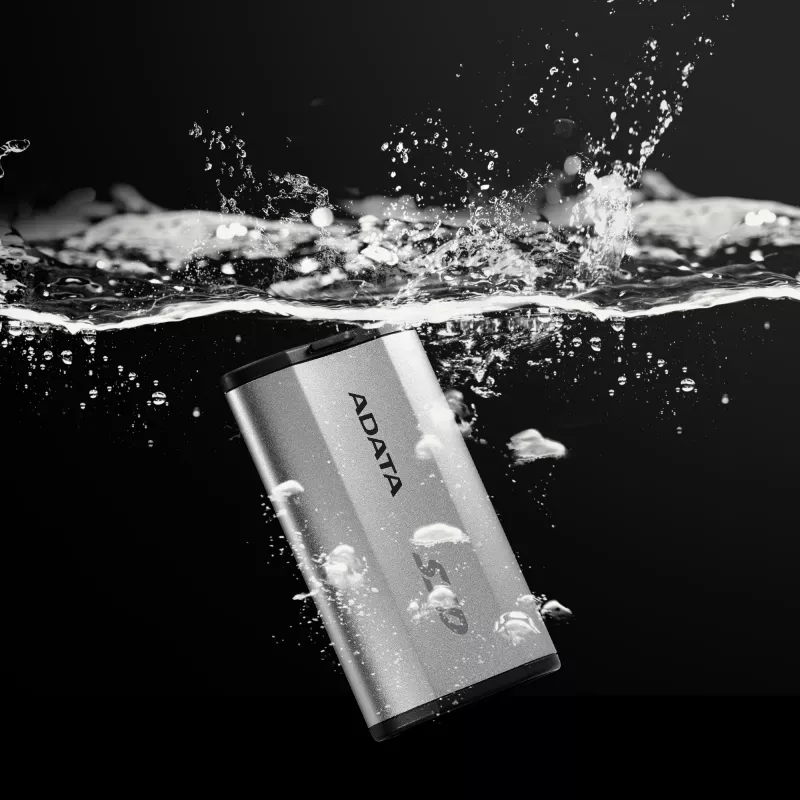 Portable SSD ADATA SD810 4TB, USB Type-C, USB 3.2 Gen 2x2, 2000 MB/s read/write, IP68 aluminium housing
