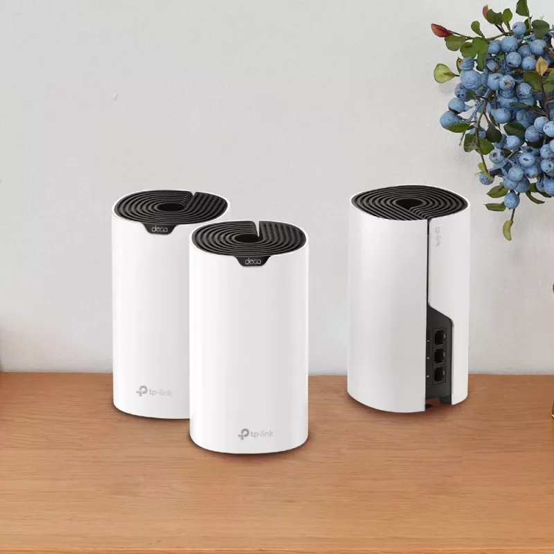 TP-Link AC1900 Whole Home Mesh Wi-Fi System, White, Internal, Mesh router, 520 m², Dual-band (2.4 GHz / 5 GHz), Wi-Fi 5 (802.11ac)