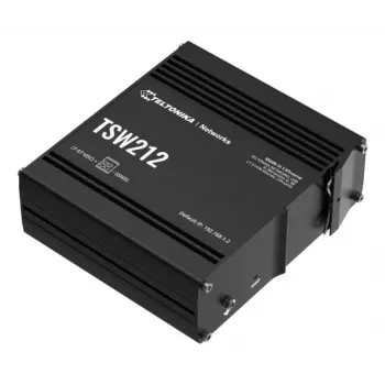 TELTONIKA TSW212 Managed PoE+ Gigabit Ethernet Switch (8-port + 2 Sfp)