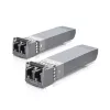 Network transceiver module UBIQUITI UACC-OM-MM-10G-D-2, 10 Gbit/s, multimode 850 nm, LC, pack of 2